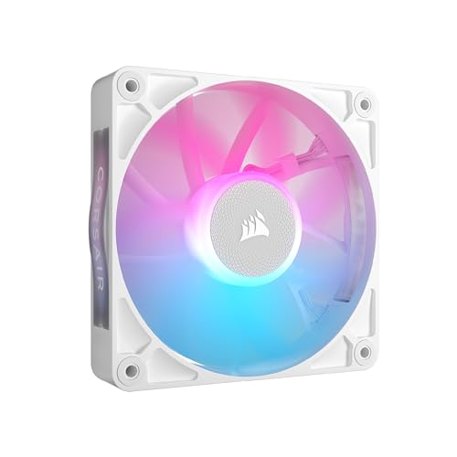 Corsair iCUE LINK RX120 RGB 120mm PWM-Lüfter - Magnetisches Kuppellager - Einzelner Lüfter - Weiß Corsair iCUE LINK RX120 RGB 120mm PWM-Lüfter - Magnetisches Kuppellager - Einzelner Lüfter - Weiß von Corsair