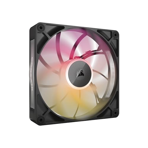 CORSAIR iCUE LINK RX140 MAX RGB 140mm PWM Dicker Lüfter – Hochstatischer Druck – Magnetisches Kuppellager – Einzelner Lüfter – Schwarz CORSAIR iCUE LINK RX140 MAX RGB 140mm PWM Dicker Lüfter – Hochstatischer Druck – Magnetisches Kuppellager – Einzelner Lüfter – Schwarz von Corsair