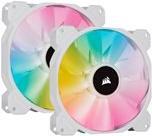 CORSAIR iCUE SP140 RGB ELITE - Gehäuselüfter - 140 mm - weiß (Packung mit 2) von Corsair