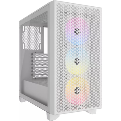 Corsair 3000D RGB Airflow weiß Midi Tower ATX Gaming Gehäuse von Corsair