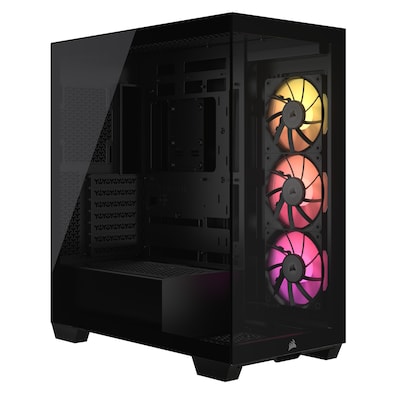 Corsair 3500X LINK RGB schwarz Midi Tower ATX Gaming Gehäuse Corsair 3500X LINK RGB schwarz Midi Tower ATX Gaming Gehäuse von Corsair