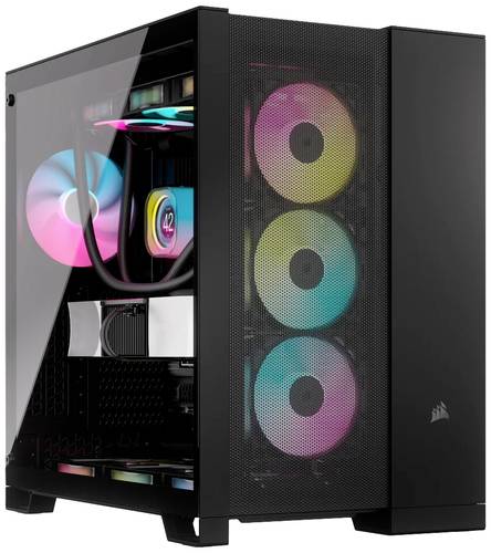 Corsair 6500D AIRFLOW Midi-Tower PC-Gehäuse Schwarz Seitenfenster Corsair 6500D AIRFLOW Midi-Tower PC-Gehäuse Schwarz Seitenfenster von Corsair