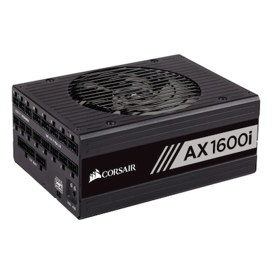 Corsair AX1600i ATX 2.4 aktiv PFC Netzteil 80+ Titanium 140mm Lüfter von Corsair