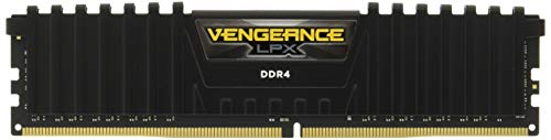 Corsair CMK16GX4M2Z2933C16 Vengeance LPX 16GB (2x 8GB) DDR4 2933MHz C16 XMP 2.0 1,35V High Performance Desktop Arbeitsspeicher Kit Schwarz von Corsair