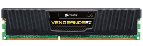 Corsair CML4GX3M1A1600C9 Vengeance Low Profile 4GB (1x4GB) DDR3 1600 Mhz CL9 XMP Performance Desktop Memory Schwarz von Corsair