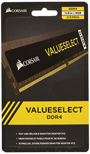 Corsair CMV8GX4M1A2133C15 8 GB DDR4 2133 MHz CL15 DIMM Memory Module Corsair CMV8GX4M1A2133C15 8 GB DDR4 2133 MHz CL15 DIMM Memory Module von Corsair
