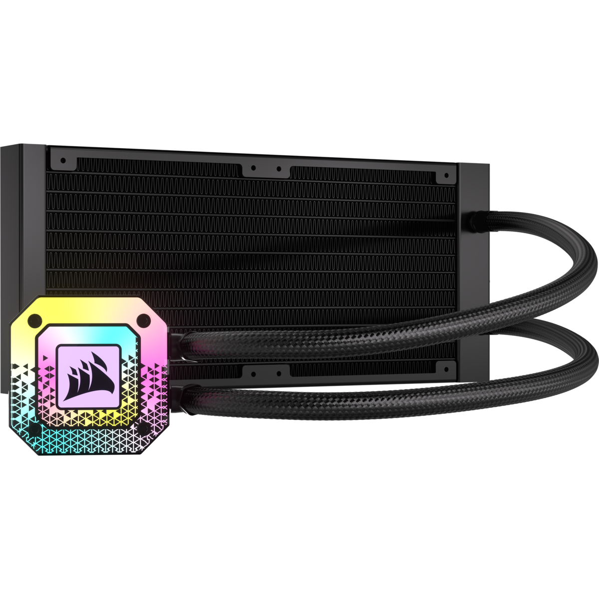 Corsair CW-9060068-WW Computerkühlsystem Computergehäuse Flüssigkeitskühlung 12 cm Schwarz 1 Stück(e) (CW-9060068-WW) von Corsair