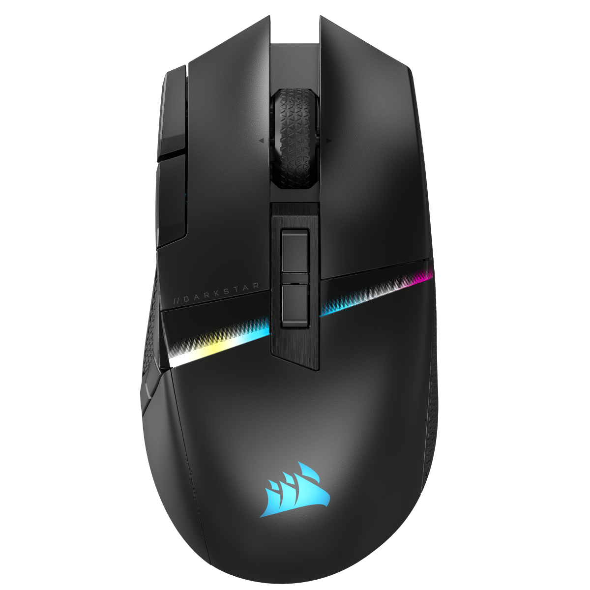 Corsair Darkstar Wireless Gaming Maus - kabellose MMO/MOBA Gaming Maus mit 15 programmierbaren Tasten und 2000 Hz Hyper Polling (CH-931A011-EU) von Corsair