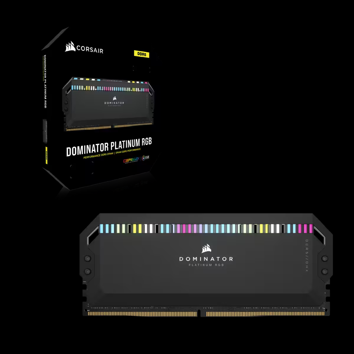 Corsair Dominator CMT32GX5M2B6400C32 Speichermodul 32 GB 2 x 16 GB DDR5 6400 MHz (CMT32GX5M2B6400C32) von Corsair