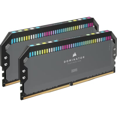 Corsair Dominator Platinum RGB 32GB DDR5-5600 Kit (2x 16GB), CL36, gr. von Corsair