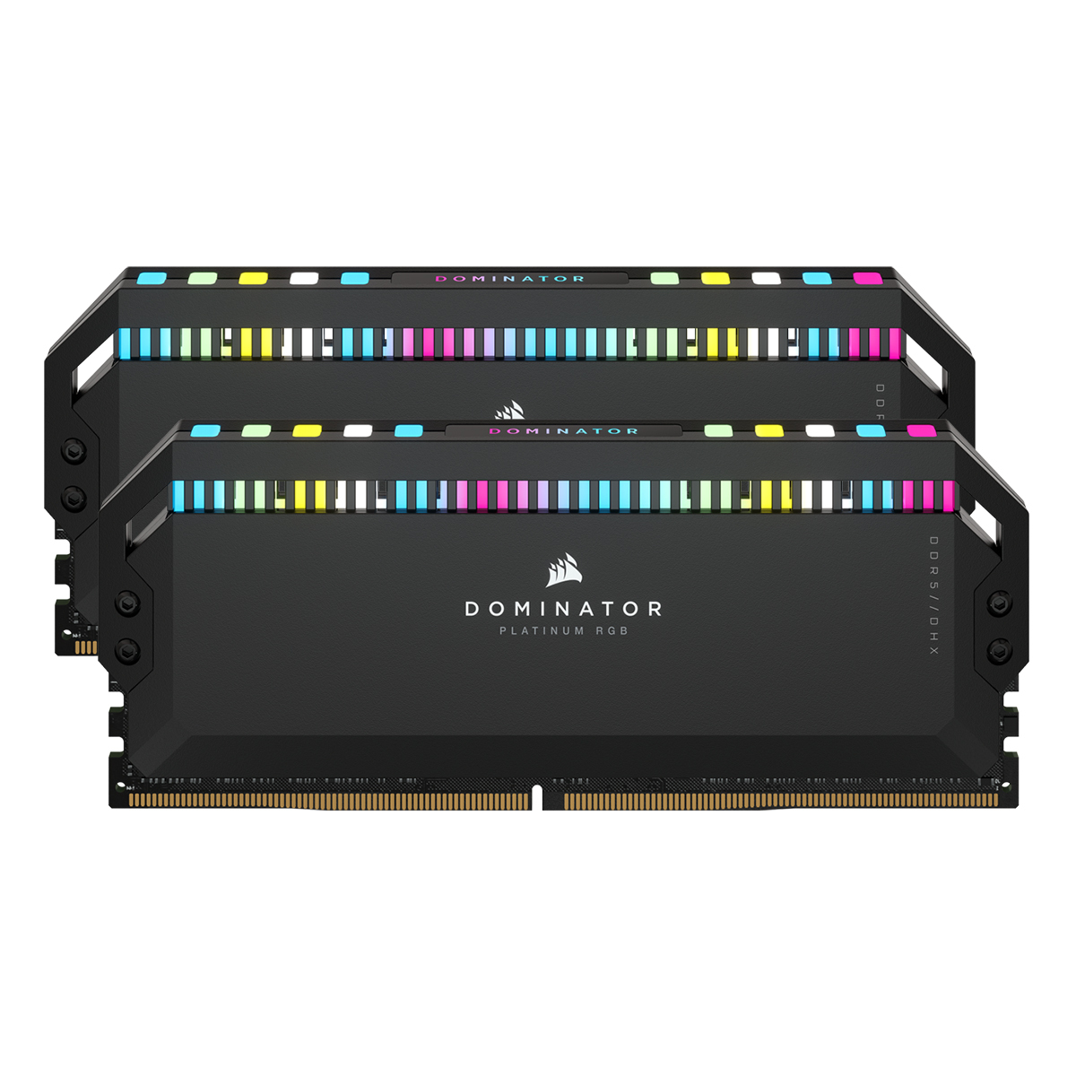 Corsair Dominator Platinum RGB 32GB Kit (2x16GB) DDR5-5200 CL40 DIMM Arbeitsspeicher von Corsair