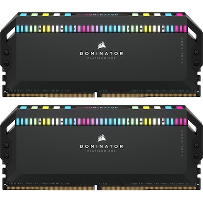 Corsair Dominator Platinum RGB 64GB DDR5-6000 Kit (2x32GB), CL40 von Corsair