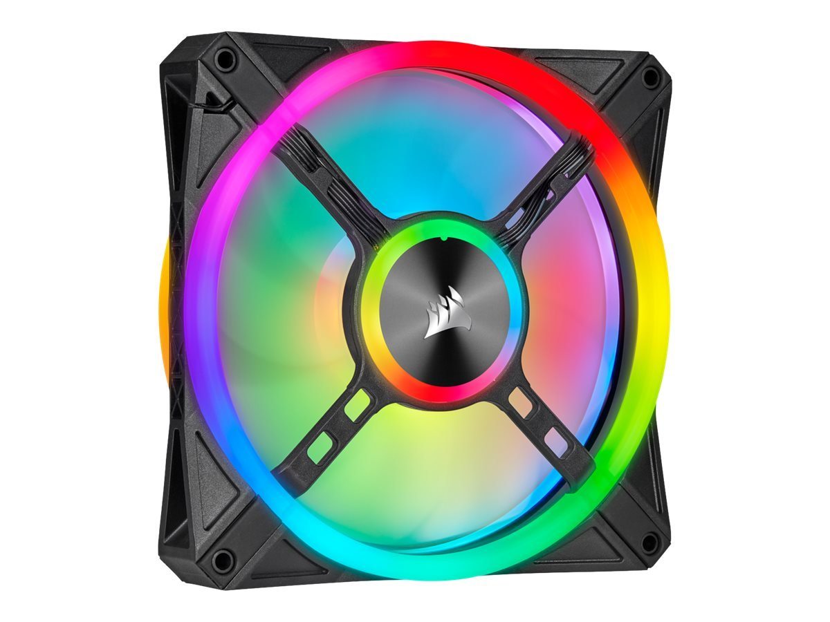 Corsair Gehäuselüfter CORSAIR Lüfter CORSAIR 140*140*25 QL140 RGB Pro LED Fan, Single von Corsair