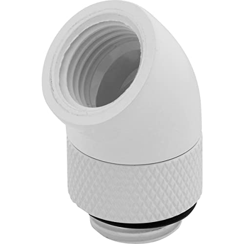 Corsair Hydro X Series, 45Degree Adapter drehbar, Doppelpack, Weiß CX-9055007-WW Corsair Hydro X Series, 45Degree Adapter drehbar, Doppelpack, Weiß CX-9055007-WW von Corsair