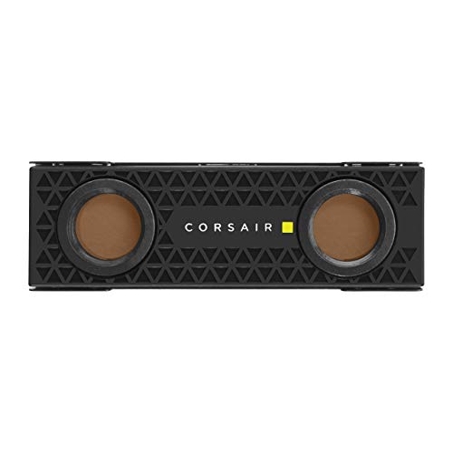 Corsair Hydro X Series XM2 M.2 SSD-Wasserkühler (M.2 SSD Individuellen Kühlkreislauf, Kupferkühlstruktur, Einfache und Schnelle Installation) Schwarz von Corsair