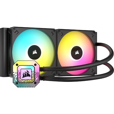 Corsair ICUE H100i ELITE CAPELLIX XT RGB Wasserkühlung 240mm Intel und AMD CPU von Corsair