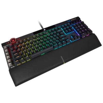 Corsair K100 RGB Optisch-mechanische Kabelgebundene Gaming Tastatur von Corsair