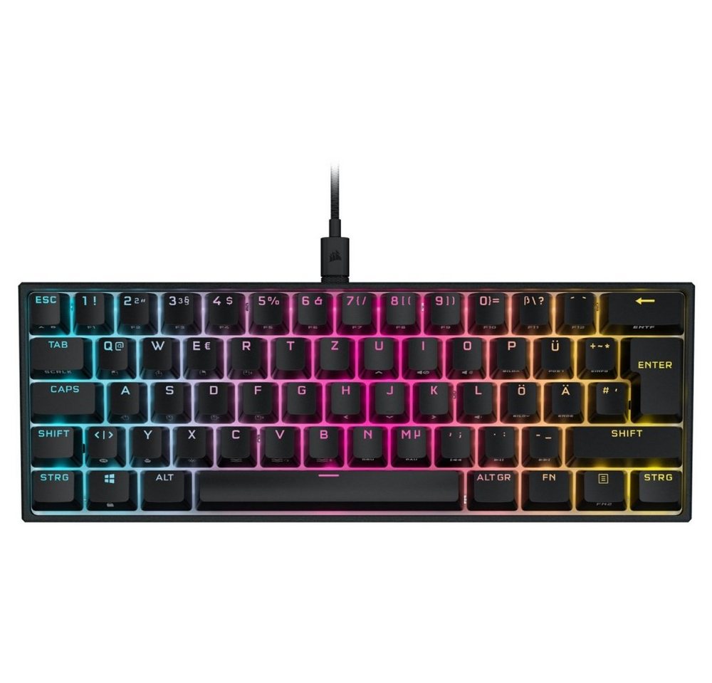 Corsair K65 Mini Cherry MX Speed - Gaming Tastatur - schwarz Gaming-Tastatur Corsair K65 Mini Cherry MX Speed - Gaming Tastatur - schwarz Gaming-Tastatur von Corsair