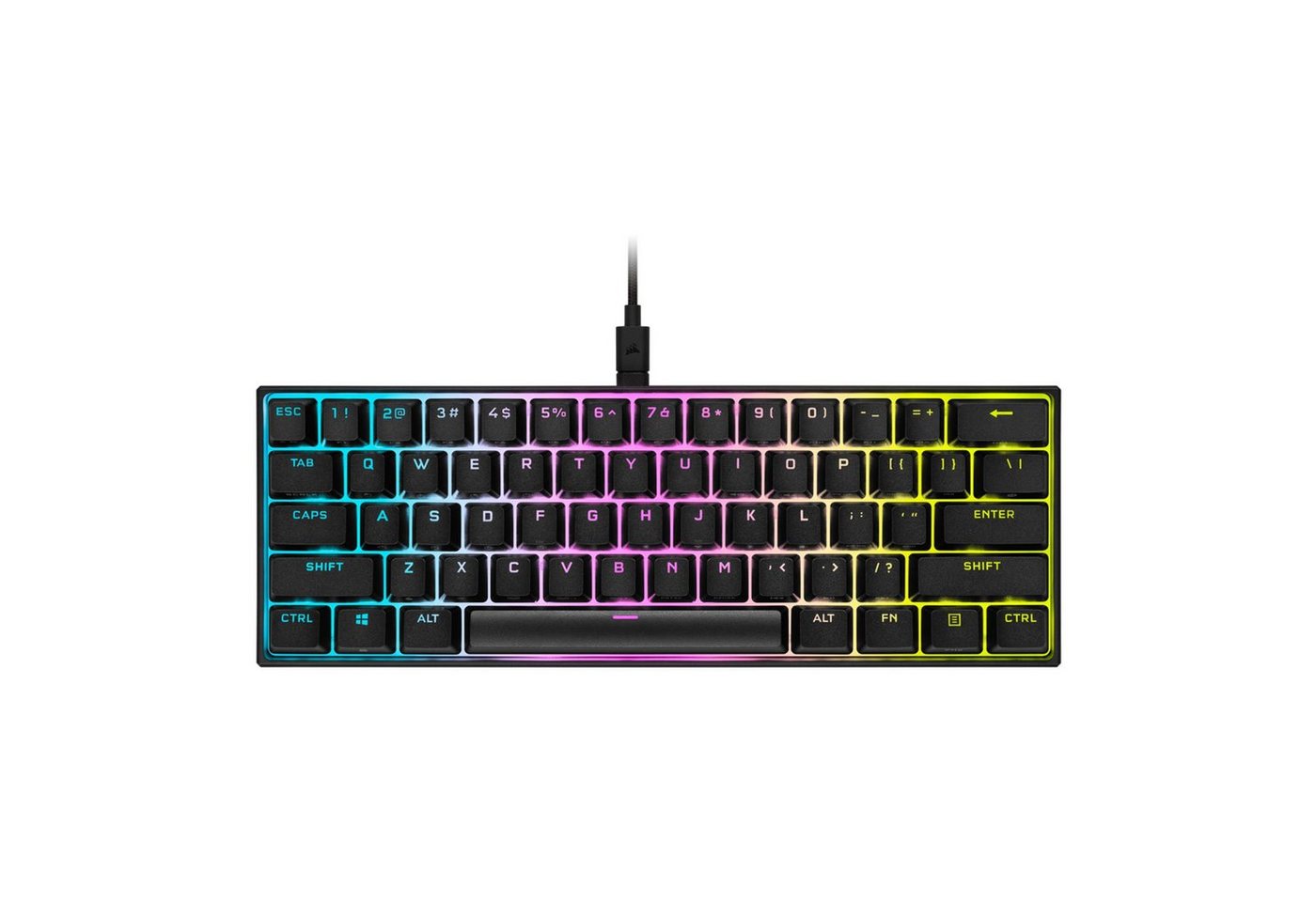 Corsair K65 Mini MX Speed Gaming-Tastatur PC-Tastatur Corsair K65 Mini MX Speed Gaming-Tastatur PC-Tastatur von Corsair