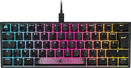 Corsair K65 RGB Mini 60% Mechanical Gaming Keyboard – BE Azerty – MX Red von Corsair