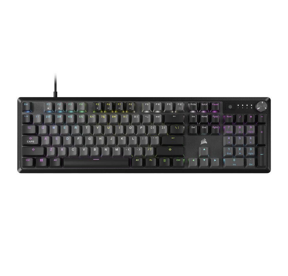 Corsair K70 Core RGB mechanische Gaming-Tastatur - Grau Gaming-Tastatur von Corsair