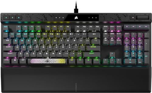 Corsair K70 MAX RGB Magnetic Mechanische Gaming-Tastatur, kabelgebunden, MGX Switches, verstellbare Tasten, PBT Double-Shot Keycaps, Rapid Trigger Modus, kompatibel mit iCUE, PC, PS5, PS4, Xbox – von Corsair