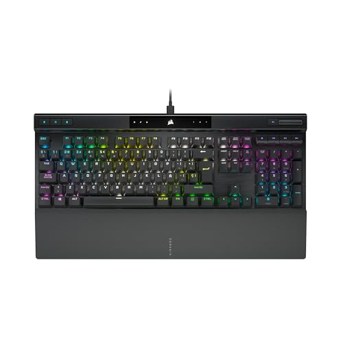 Corsair K70 RGB PRO Mechanical Gaming Keyboard, Backlit RGB LED, Cherry MX Red Keyswitches, Schwarz von Corsair
