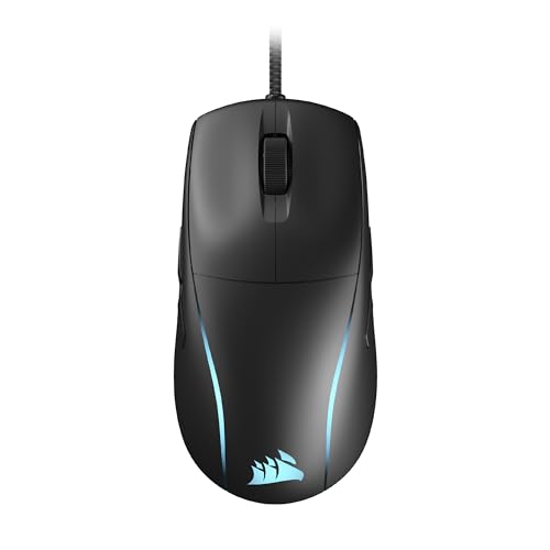 Corsair M75 Wired RGB Lightweight FPS Gaming Mouse - 26.000 DPI - Swappable Side Buttons - PC - Black von Corsair