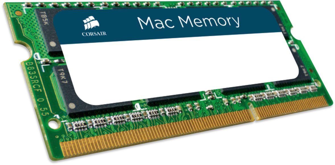 Corsair Mac Memory — 16GB Dual Channel DDR3 SODIMM Laptop-Arbeitsspeicher von Corsair