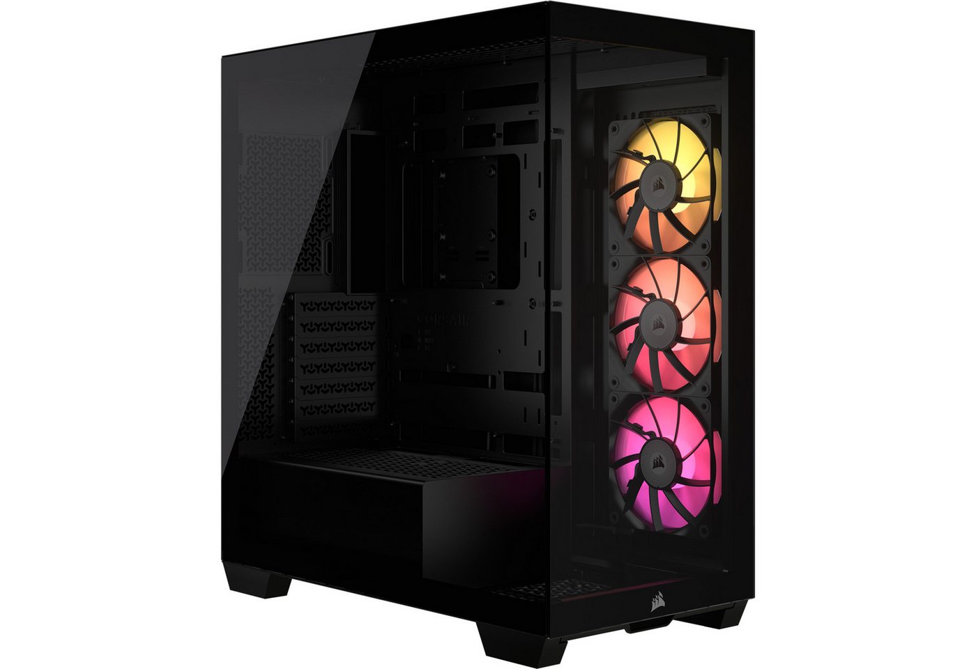 Corsair PC-Gehäuse Corsair iCUE LINK 3500X RGB, Tower-Gehäuse Corsair PC-Gehäuse Corsair iCUE LINK 3500X RGB, Tower-Gehäuse von Corsair