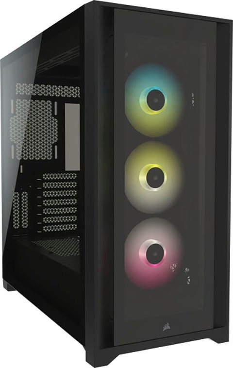 Corsair PC-Gehäuse iCUE 5000X RGB, (1 St) von Corsair
