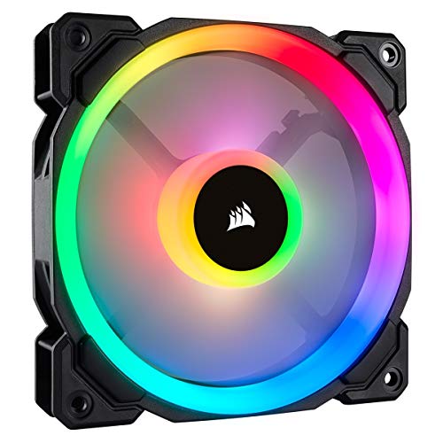 Corsair PWM-Lüfter RGB, Schwarz, 1 x 120 mm Lüfter von Corsair