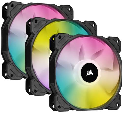 Corsair SP120 RGB ELITE CPU-Kühler mit Lüfter Schwarz von Corsair