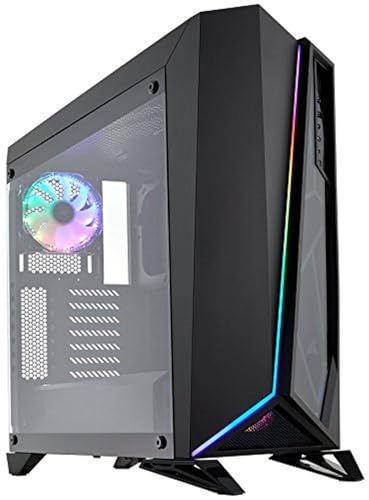 Corsair SPEC-OMEGA RGB PC-Gehäuse (Mid-Tower ATX, mit gehärtetem Glas) schwarz von Corsair