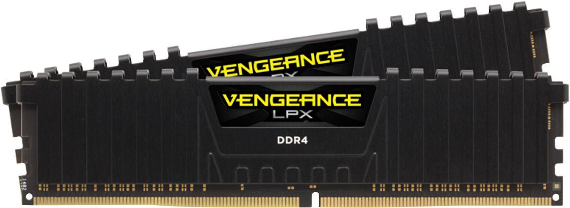 Corsair VENGEANCE® LPX 16GB (2 x 8GB) DDR4 DRAM 3600MHz C18 AMD Ryzen PC-Arbeitsspeicher von Corsair
