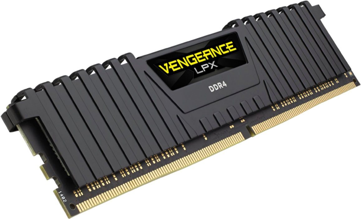 Corsair VENGEANCE® LPX Speicherkit 32 GB (2 x 16 GB) DDR4 DRAM 3200MHz C16 PC-Arbeitsspeicher von Corsair
