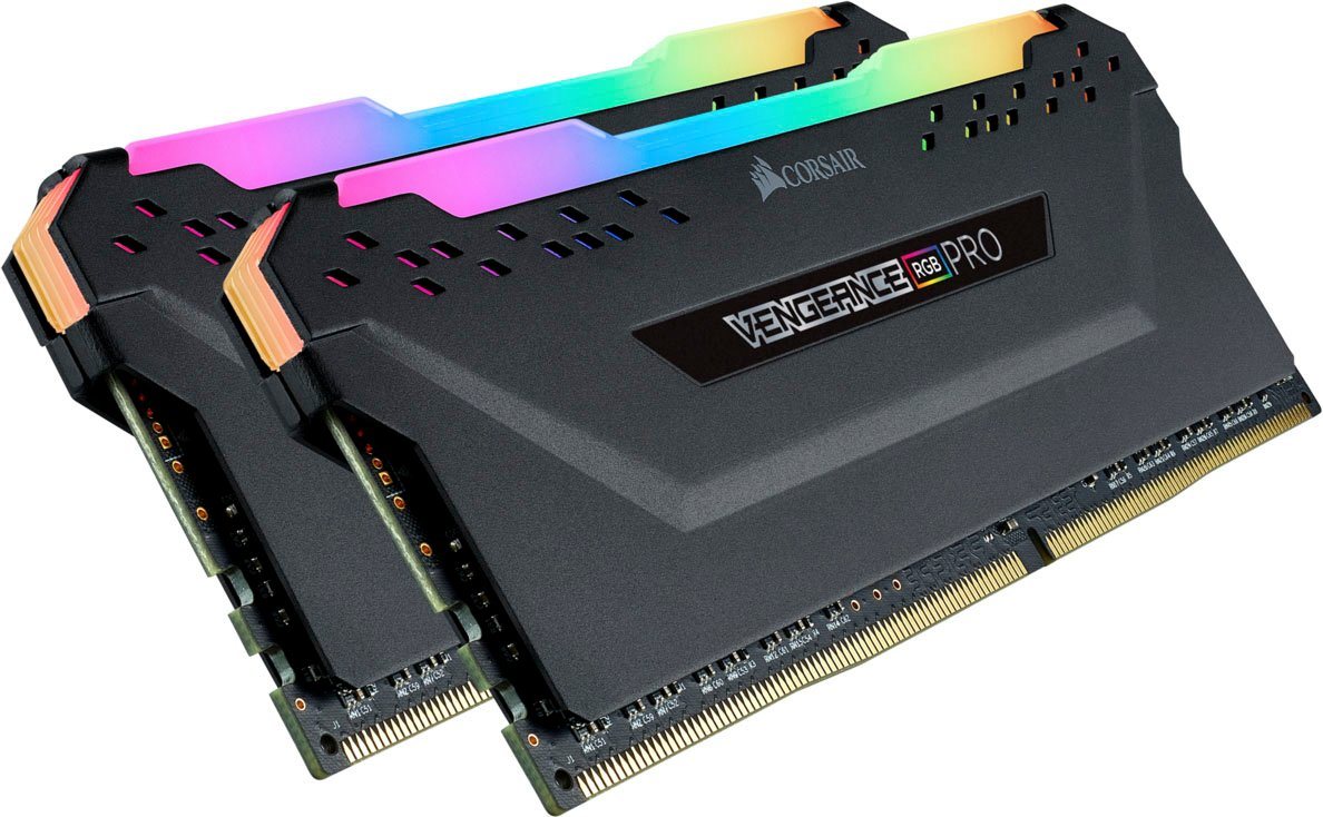 Corsair VENGEANCE® RGB PRO 16 GB (2 x 8 GB) DDR4 DRAM 3.600 MHz C18 PC-Arbeitsspeicher von Corsair