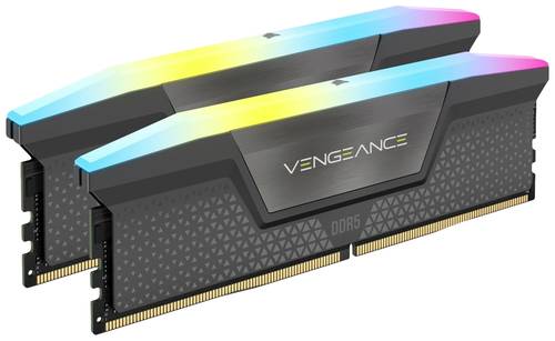 Corsair VENGEANCE RGB DDR5 PC-Arbeitsspeicher Kit DDR5 32GB 2 x 16GB on-die ECC 5200MHz 288pin DIMM Corsair VENGEANCE RGB DDR5 PC-Arbeitsspeicher Kit DDR5 32GB 2 x 16GB on-die ECC 5200MHz 288pin DIMM von Corsair