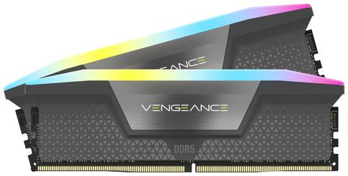 Corsair VENGEANCE RGB DDR5 PC-Arbeitsspeicher Kit DDR5 32GB 2 x 16GB on-die ECC 5600MHz 288pin DIMM Corsair VENGEANCE RGB DDR5 PC-Arbeitsspeicher Kit DDR5 32GB 2 x 16GB on-die ECC 5600MHz 288pin DIMM von Corsair