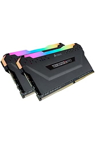 Corsair VENGEANCE RGB PRO 16GB (2x8GB) DDR4 4000 (PC4-32000) C18 AMD Optimierter Arbeitsspeicher - schwarz von Corsair
