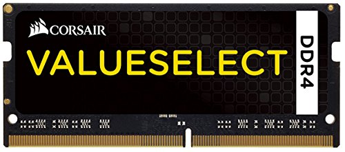 Corsair Value Select SODIMM 4GB (1x4GB) DDR4 2133MHz C15 Speicher für Laptop/Notebooks - Schwarz von Corsair