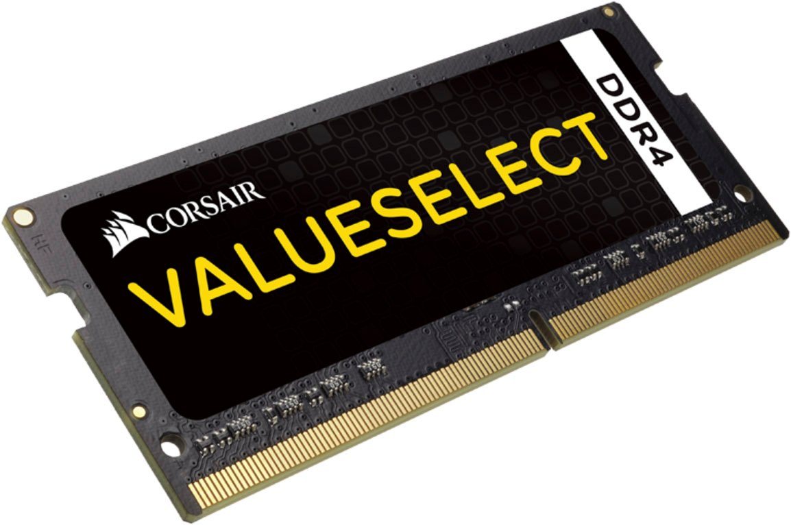 Corsair ValueSelect 16 GB (2 x 8 GB) DDR4 SODIMM 2133 MHz C15 Laptop-Arbeitsspeicher von Corsair