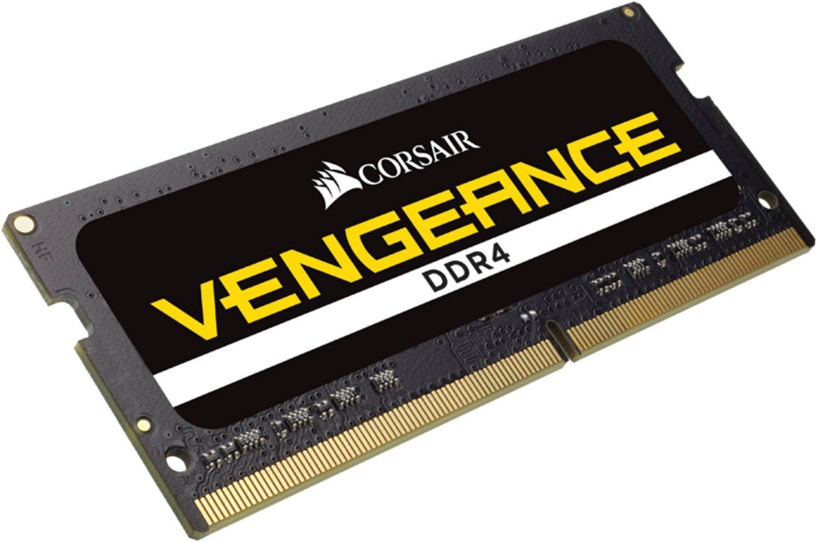 Corsair Vengeance® 16 GB (2 x 8 GB) DDR4 SODIMM 2400 MHz CL16 Laptop-Arbeitsspeicher von Corsair