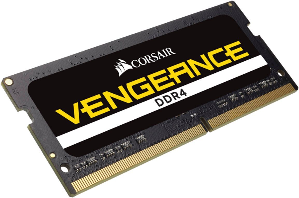 Corsair Vengeance® 32 GB (2 x 16 GB) DDR4 SODIMM 2400 MHz CL16 Laptop-Arbeitsspeicher von Corsair