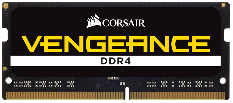 Corsair Vengeance - DDR4 - 8 GB : 2 x 4 GB - SO DIMM 260-PIN - 2400 MHz / PC4-19200 - CL16 - 1.2 V - ungepuffert - nicht-ECC (CMSX8GX4M2A2400C16) von Corsair