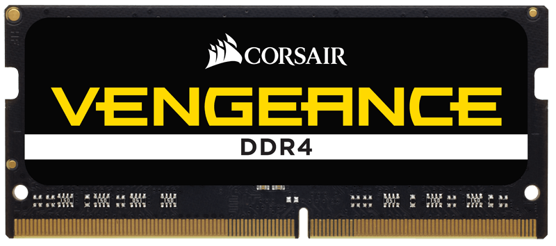 Corsair Vengeance - DDR4 - 8 GB - SO DIMM 260-PIN - 2400 MHz / PC4-19200 - CL16 - 1.2 V - ungepuffert - nicht-ECC (CMSX8GX4M1A2400C16) von Corsair