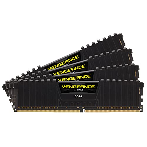 Corsair Vengeance LPX 128GB (4x32GB) DDR4 3200MHz C16 Desktop Arbeitsspeicher - Schwarz von Corsair