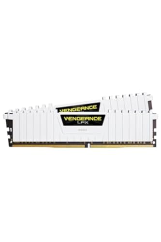 Corsair Vengeance LPX 16GB (2x8GB) DDR4 3200MHz C16 XMP 2.0 High Performance Desktop Arbeitsspeicher Kit, Weiß von Corsair