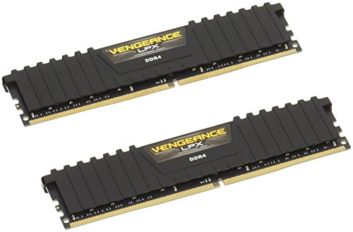 Corsair Vengeance LPX 32GB (2x16GB) DDR4 2133MHz C13 XMP 2.0 High Performance Desktop Arbeitsspeicher Kit, Schwarz von Corsair