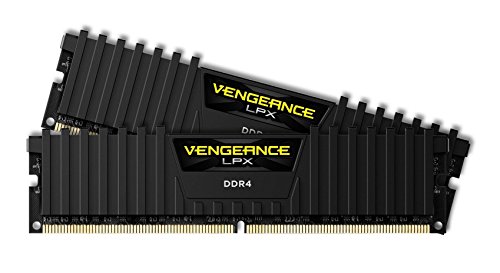 Corsair Vengeance LPX 32GB (2x16GB) DDR4 2400MHz XMP 2.0 High Performance Desktop Arbeitsspeicher Kit, Schwarz von Corsair